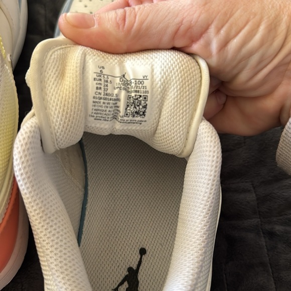 Air Jordan Low My First Coach Mutli Color Sneaker - Picture 7 of 11